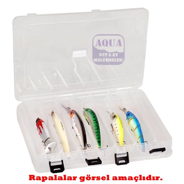 Çift Taraflı Rapala Kutusu Büyük 17 cm 14 Adet Yem Kapasiteli