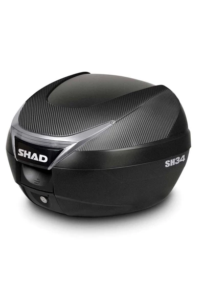 Pekars Sh-34 Topcase 34 Lt Black Carbon Çanta ürün görseli 1