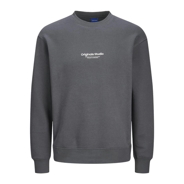 Jack & Jones 12241694 Jorvesterbro Sweat Crew Neck Noos Füme