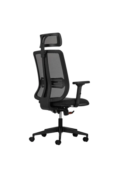 Obc Ofis Büro Concept Obc Spectra Çalışma Sandalyesi Ofis Koltuğu Fileli Siyah - 2