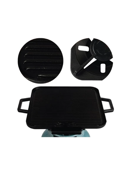 Nurgaz Campout Piknik Tüplü Ocak+Mangal - 3