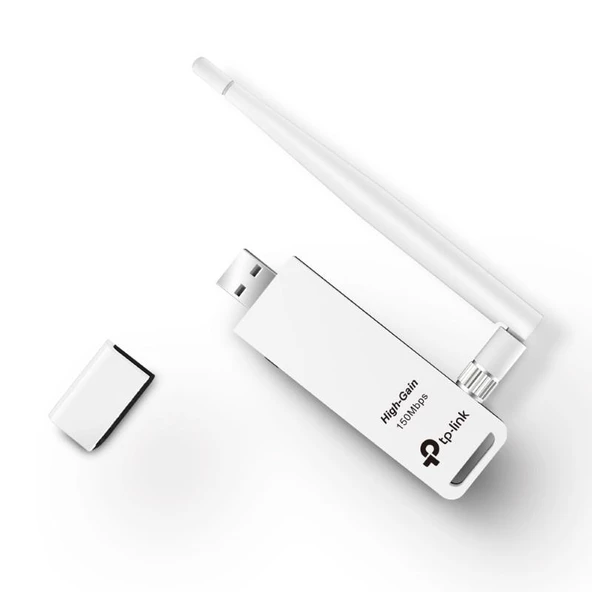 Tp-Link TL-WN722N 150 Mbps Antenli Kablosuz USB Adaptör - 3