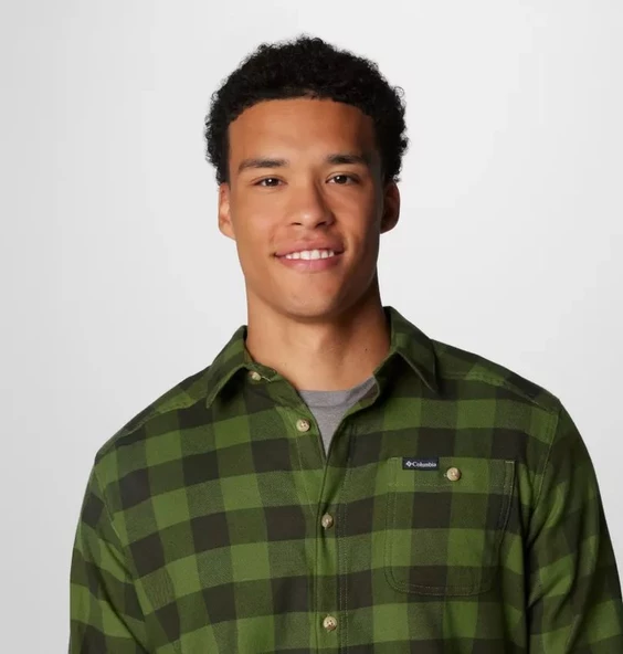 Columbia Cornell Woods Flannel Erkek Uzun Kollu Gömlek AM1523 - 5