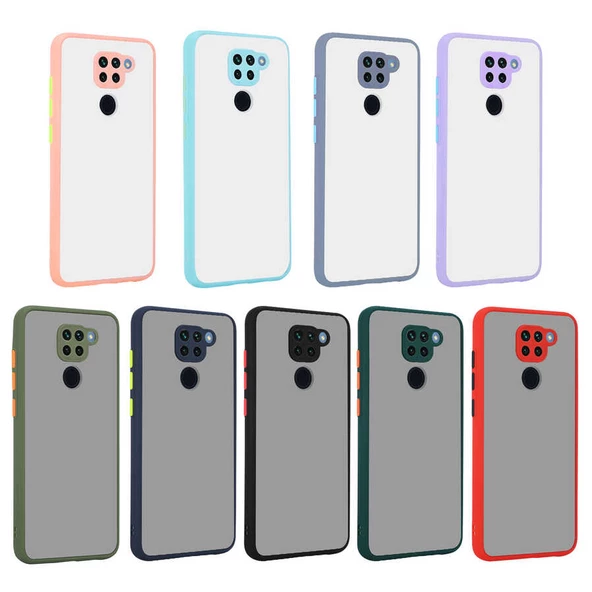 Xiaomi Redmi Note 9 Kılıf  Hux Kapak - Resim 10