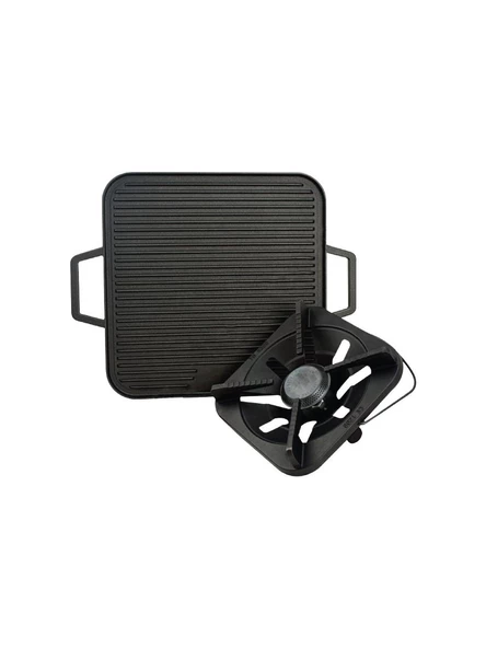 Nurgaz Campout Piknik Tüplü Ocak+Mangal - 2