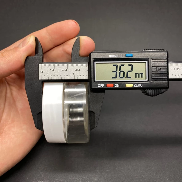 50 Ml Beyaz Kapaklı Sızdırmaz Contalı   Pet Kavanoz , 50 Cc Plastik Krem Kavanozu x 6 Adet - Resim 5