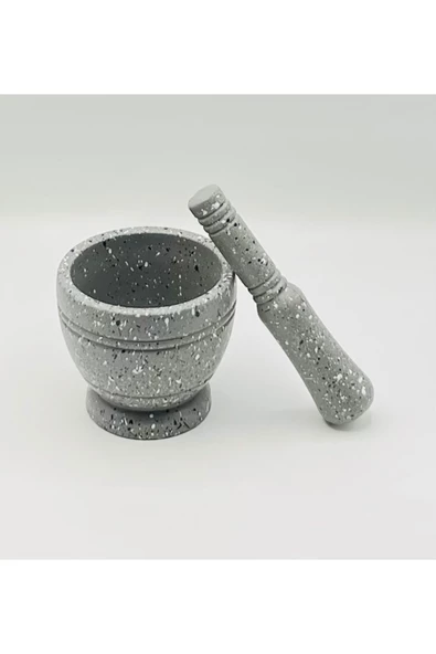 Bycomo  BY COMO MERMER DESENLİ GRİ HAVAN - Resim 2