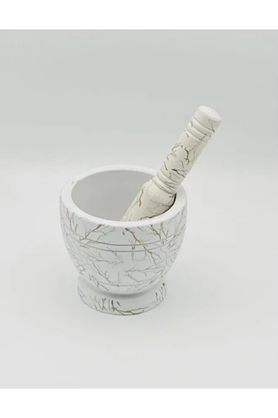 Bycomo  BY COMO MERMER DESENLİ BEYAZ HAVAN ürün görseli 1