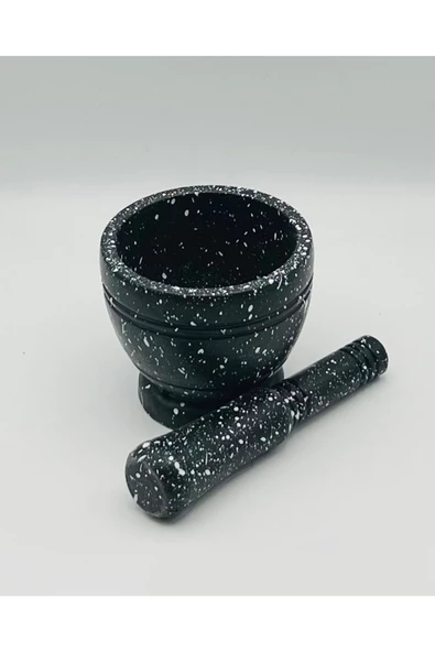 Bycomo  BY COMO MERMER DESENLİ SİYAH HAVAN - Resim 2