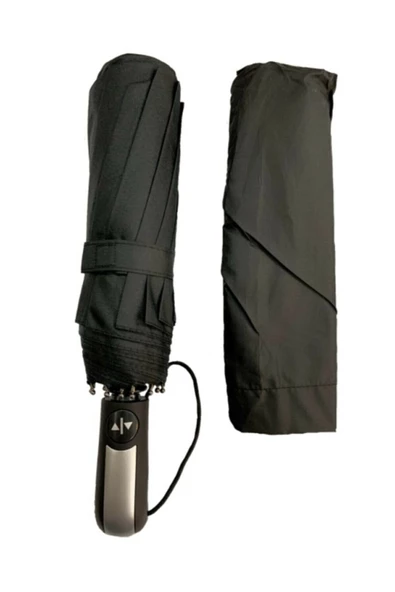 Albeni Ak-1823 Tam Otomatik Şemsiye 10 Telli Rüzgarda Kırılmayan Çanta Boy Şemsiye - 2