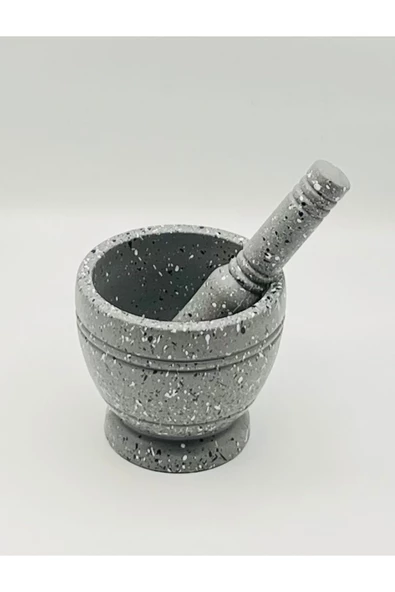 Bycomo  BY COMO MERMER DESENLİ GRİ HAVAN ürün görseli 1