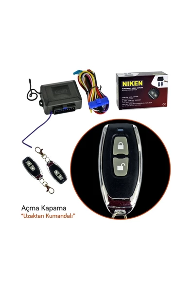 Uzaktan Kumandalı Merkezi Kilit Için Açma Uyumlu Kapama Seti 12v (model 7) - 3