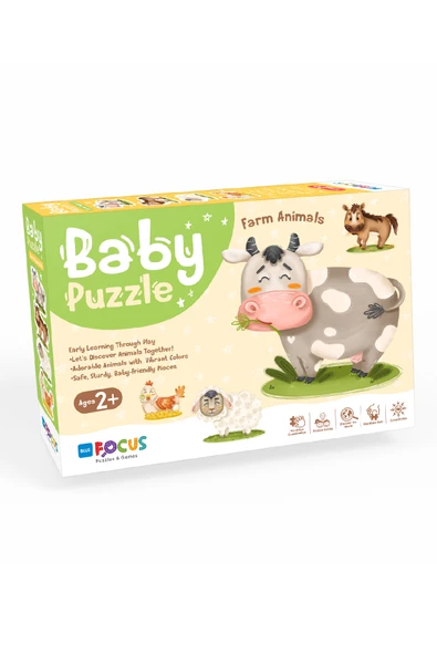 BABY PUZZLE - FARM ANIMALS (ÇİFTLİK HAYVANLARI)