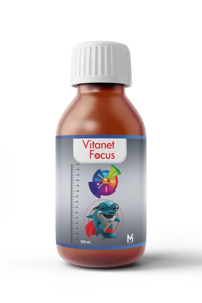 VİTANET Focus L-Arginin + Multivitamin Şurup 100 ml - 2