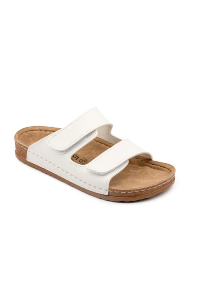 POLOMİA Polomia Scarlet Esnek Cırtlı Comfort Rahat Kadın Günlük Terlik - 3