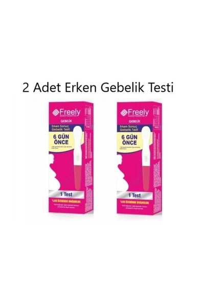 FREELY Erken Gebelik Testi x 2 Adet