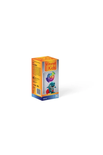 VİTANET Kids Balık Yağı Multivitamin Şurup 100 ml - 7