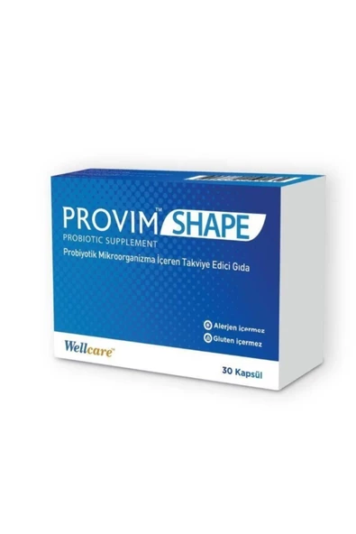 WELLCARE Provim Shape Probiyotik 30 Kapsül