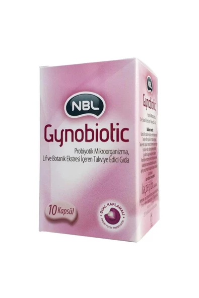 NBL Gynobiotic Takviye Edici Gıda 10 Kapsül