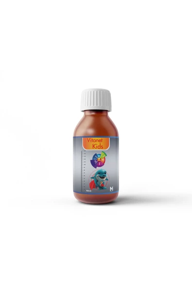 VİTANET Kids Balık Yağı Multivitamin Şurup 100 ml - 6