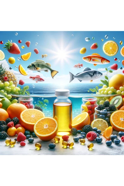 VİTANET Kids Balık Yağı Multivitamin Şurup 100 ml - 5