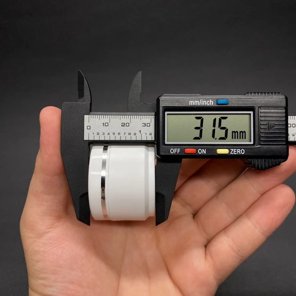 25 Ml Kapaklı Gümüş Yaldızlı Beyaz Krem Kavanozu , 25 Cc Boş Plastik Krem Kutusu x 10 Adet - 4