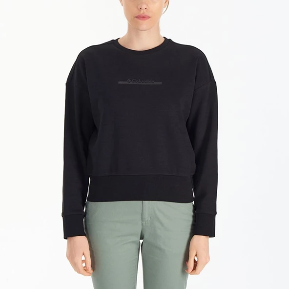 Columbia W Bar Split Crop Kadın Sweatshirt CS0212 ürün görseli 1