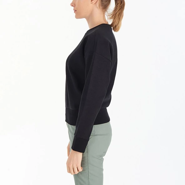 Columbia W Bar Split Crop Kadın Sweatshirt CS0212 - Resim 3