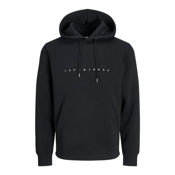 Jack & Jones 12233972 Jjestar Jj Sweat Hood Noos Siyah