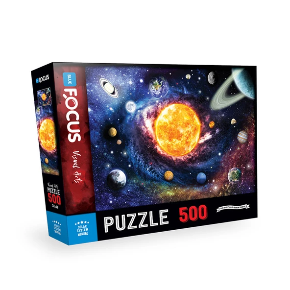 500 Parça Puzzle - Solar System (Güneş Sistemi)