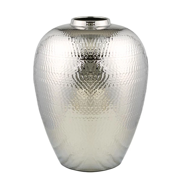 Vitale Suis Dekoratif Vazo Silver 29x17x43 cm AK.WLT0689