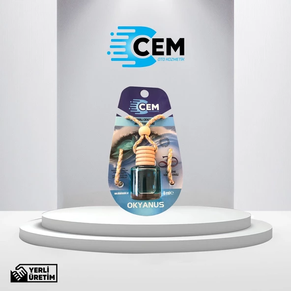 CEM CAR CARE Cam Fanus Okyanus 8 ml Ayna Kokusu - 2