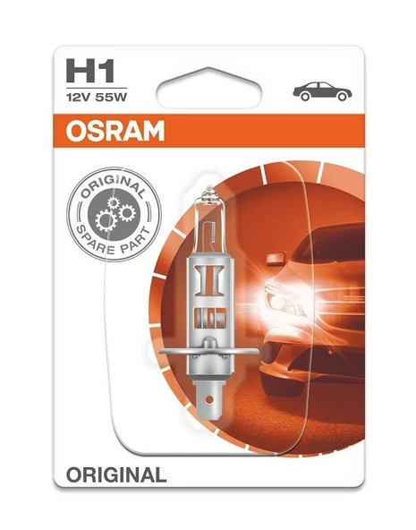 Osram Blister Ambalaj Ampul 12v H1 55w Tek Adet
