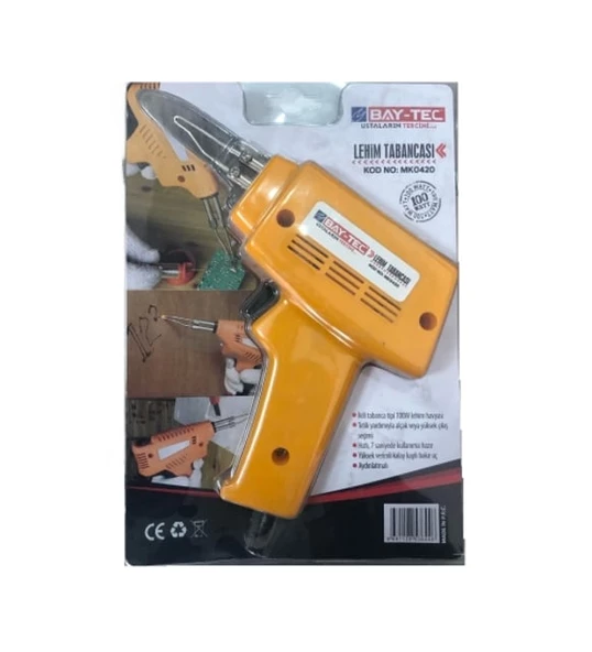 Baytec Lehim Tabancası Havya 100 Watt MK0420 - Resim 4