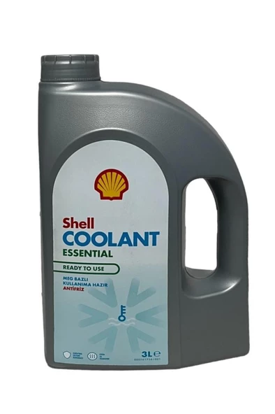 Hsgl Shell Coolant Essential 4 Mevsimlik Mavi Antifriz 3 Litre