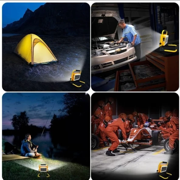 NOAS YL71 0409 S 400W Solar Led Projektör Taşınabilir - 3