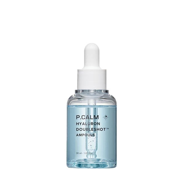 P.Calm Hyaluron Doubleshot Ampoule - Nemlendirici ve Dolgunlaştırıcı Hyaluronik Asit Ampul