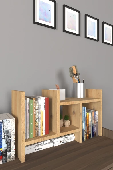 Mirobi Arles 2 Masa Üstü Ayarlanabilir Raf İki Raflı Masa Tezgah Üstü Organizer Masa Düzenleyici Tez - 2