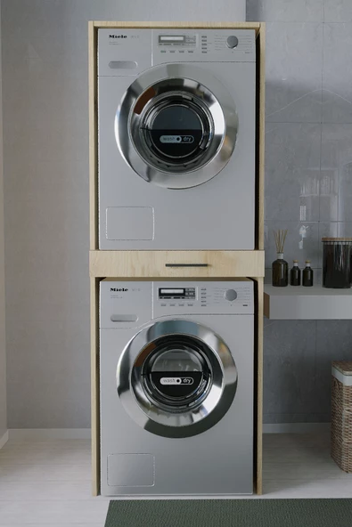 Mirobi Velmor Banyo Dolabı Çamaşır ve Kurutma Makinesi Dolabı Rivoli - 2