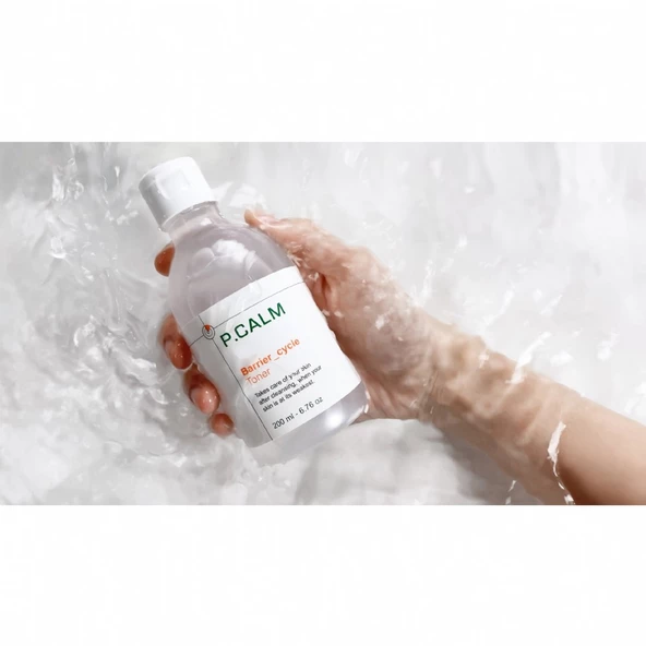 P.Calm Barrier Cycle Toner - Sebum Dengesi Sağlayan Siyah Nokta ve Akne Karşıtı Vegan Tonik (200ML) - 3