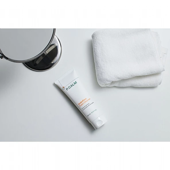 P.Calm UnderPore Foam Cleanser - Akneye Meyilli ve Yağlı Ciltler İçin Köpük Temizleyici (250 ml) - 3