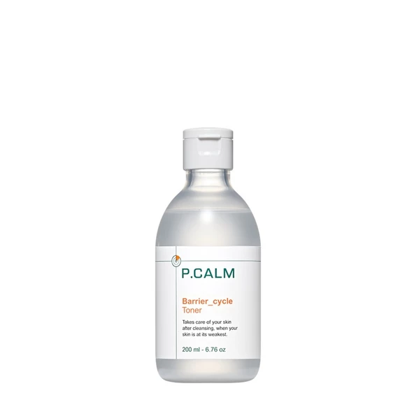 P.Calm Barrier Cycle Toner - Sebum Dengesi Sağlayan Siyah Nokta ve Akne Karşıtı Vegan Tonik (200ML)