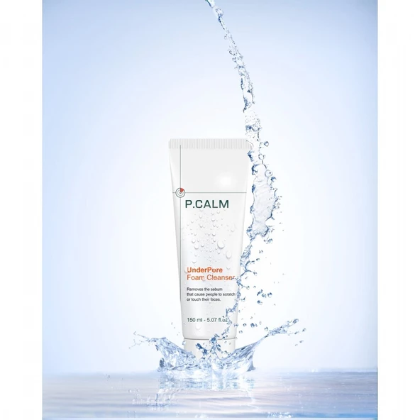 P.Calm UnderPore Foam Cleanser - Akneye Meyilli ve Yağlı Ciltler İçin Köpük Temizleyici (150 ml) - 4