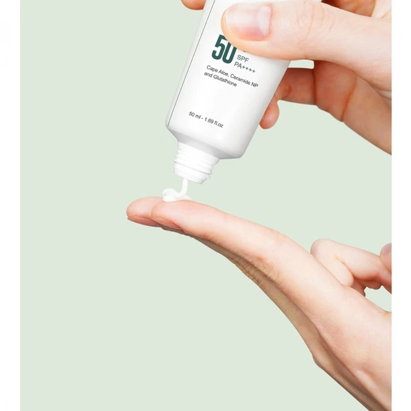 P.Calm Water Barrier Sunscreen - Su Bazlı Kimyasal Filtreli Güneş Kremi SPF50+ PA++++ - 2