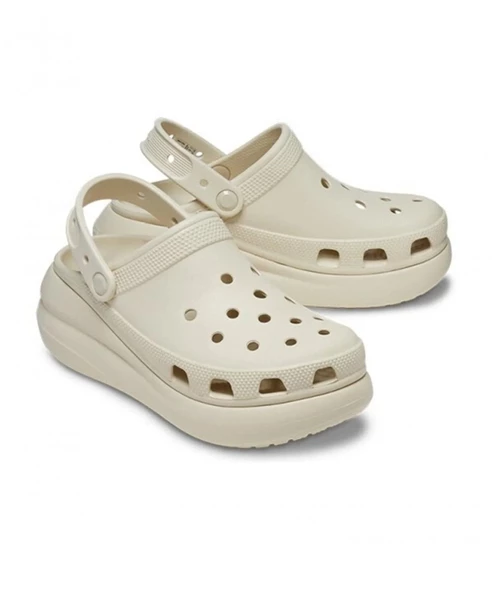 Crocs Classic Crush Clog Kadın Platform Terlik 207521-2Y2 - Resim 3