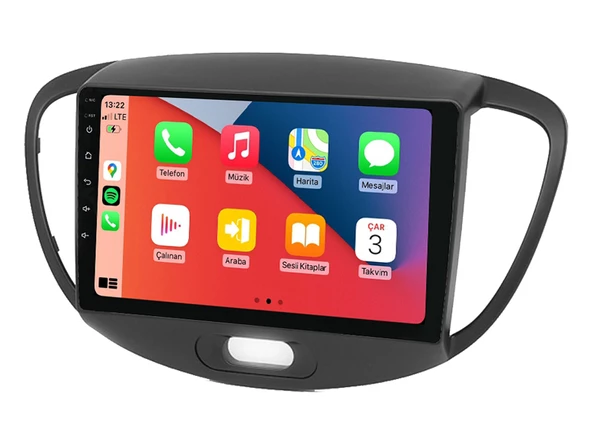 Hyundai i10 Multimedya (2007-2013) 4 GB RAM 32 GB Hafıza 4 Çekirdek Navigold ürün görseli
