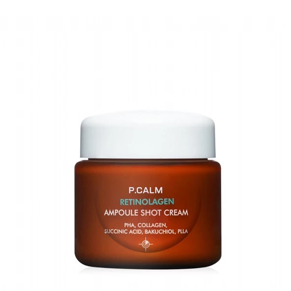 P.Calm Retinolagen Ampoule Shot Cream - Retinol + Kolajen İçerikli Kırışıklık ve Gözenek Karşıtı Krem