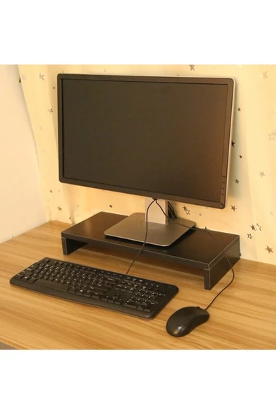 Mirobi Ekran Monitor Stant Altı Sehpa Masa Yükseltiçi -vidasız- - 5