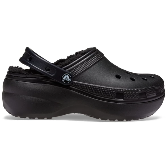 Crocs Classic PlatformLined Clog Bone Kadın Platform Terlik 207938-001