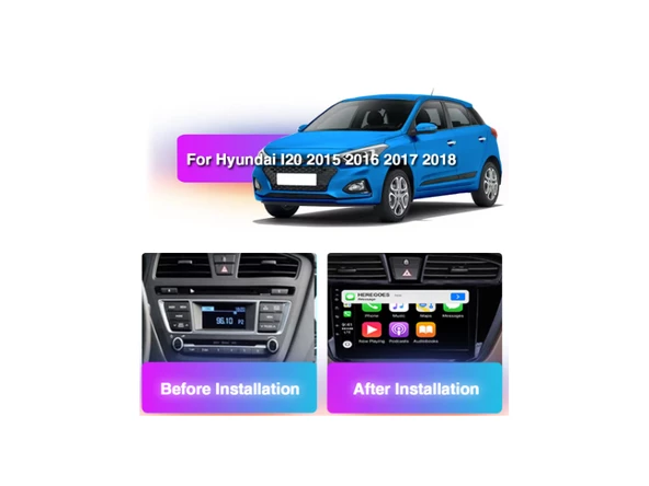 Hyundai i20 Multimedya (2015-2018) 4 GB RAM 32 GB Hafıza 4 Çekirdek Navigold - Resim 11